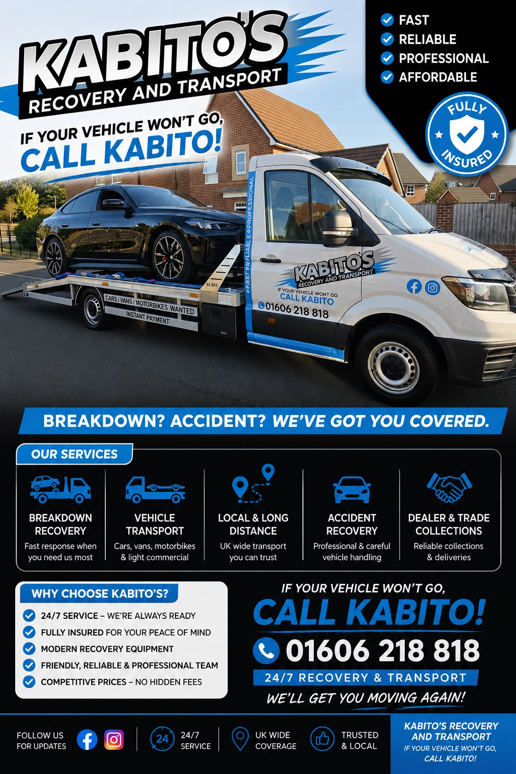 Kabito's Recovery and Transport service poster
